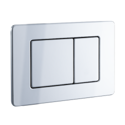 Przycisk spłukujący do WC ze stali nierdzewnej AXO chrom