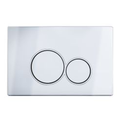 Przycisk spłukujący do WC EXO chrom