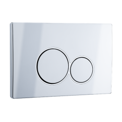 Przycisk spłukujący do WC EXO chrom