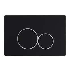 Przycisk spłukujący do WC EXO czarny