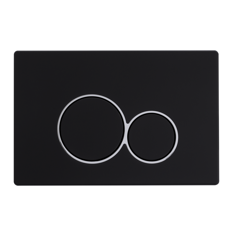 Przycisk spłukujący do WC EXO czarny