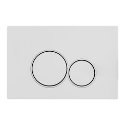 Przycisk spłukujący do WC EXO biały