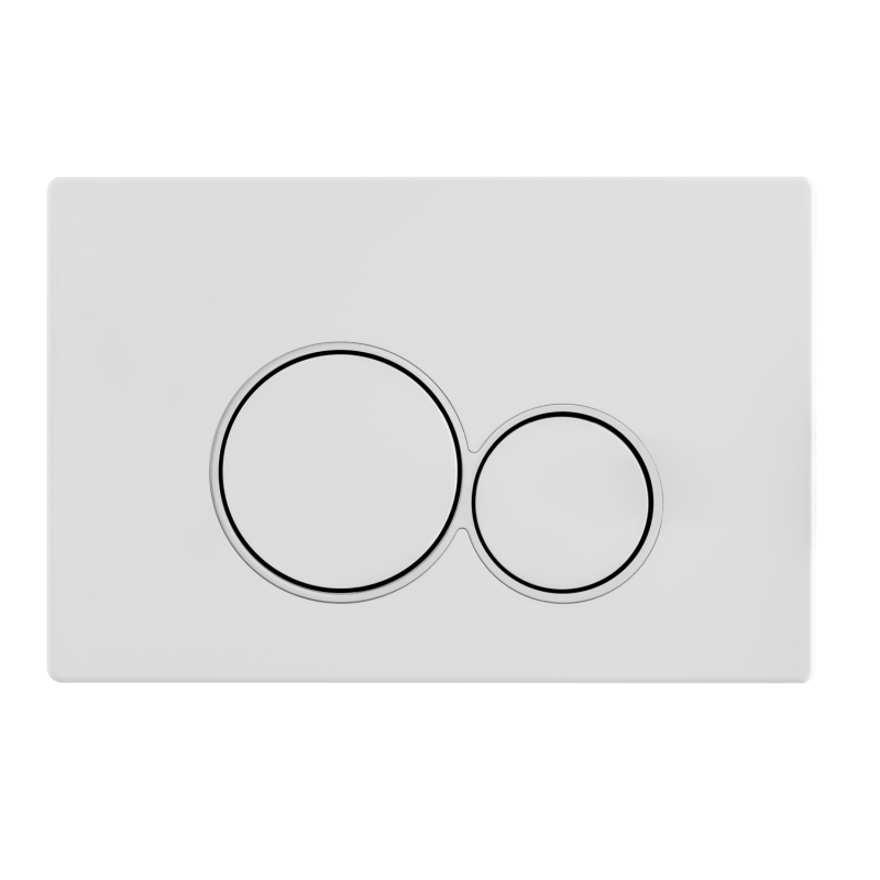 Przycisk spłukujący do WC EXO biały