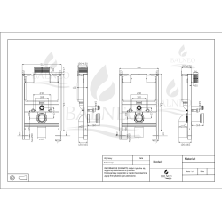 Stelaż podtynkowy WC niski Fix-Frame Low