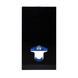 Stelaż natynkowy WC szklany czarny Fix-Frame Glass Black