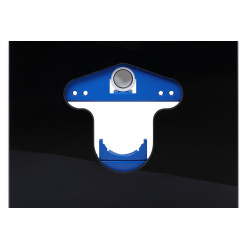 Stelaż natynkowy WC szklany czarny Fix-Frame Glass Black