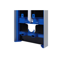 Stelaż natynkowy WC szklany czarny Fix-Frame Glass Black