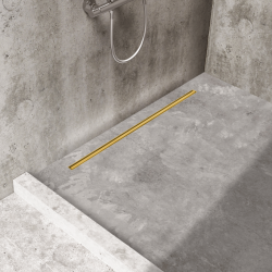 Slim&Low ProLine Gold Odpływ liniowy 70 cm złoty