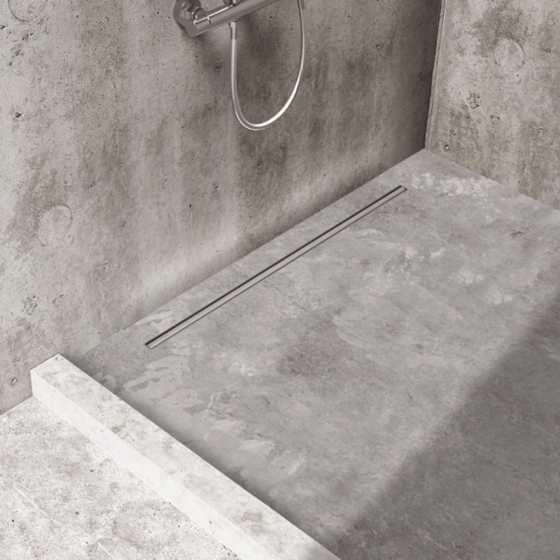 Slim&Low ProLine Gun Metal Odpływ liniowy 60 cm grafitowy