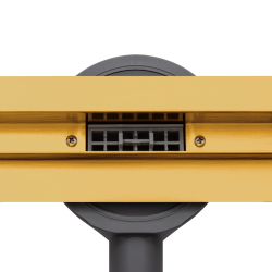 Slim&Low ProLine Gold Odpływ liniowy 80 cm złoty