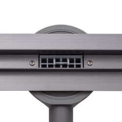 Slim&Low ProLine Gun Metal Odpływ liniowy 70 cm grafitowy