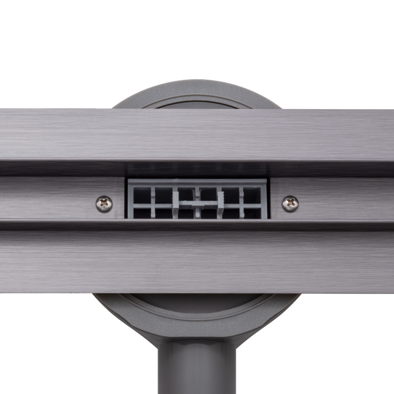 Slim&Low ProLine Gun Metal Odpływ liniowy 70 cm grafitowy