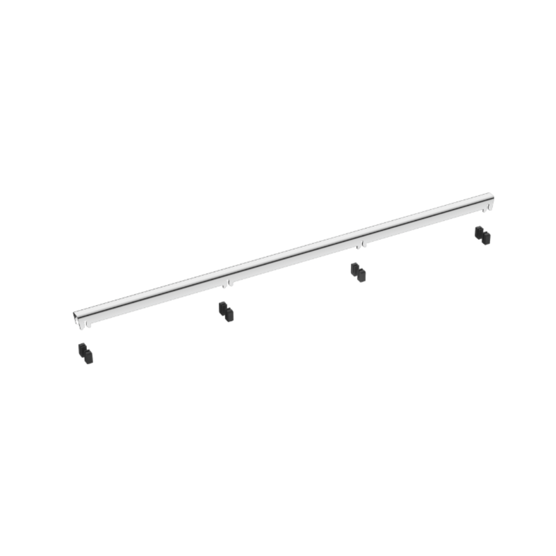 Slim&Low ProLine Mirror Silver Odpływ liniowy 80 cm chrom lustrzany