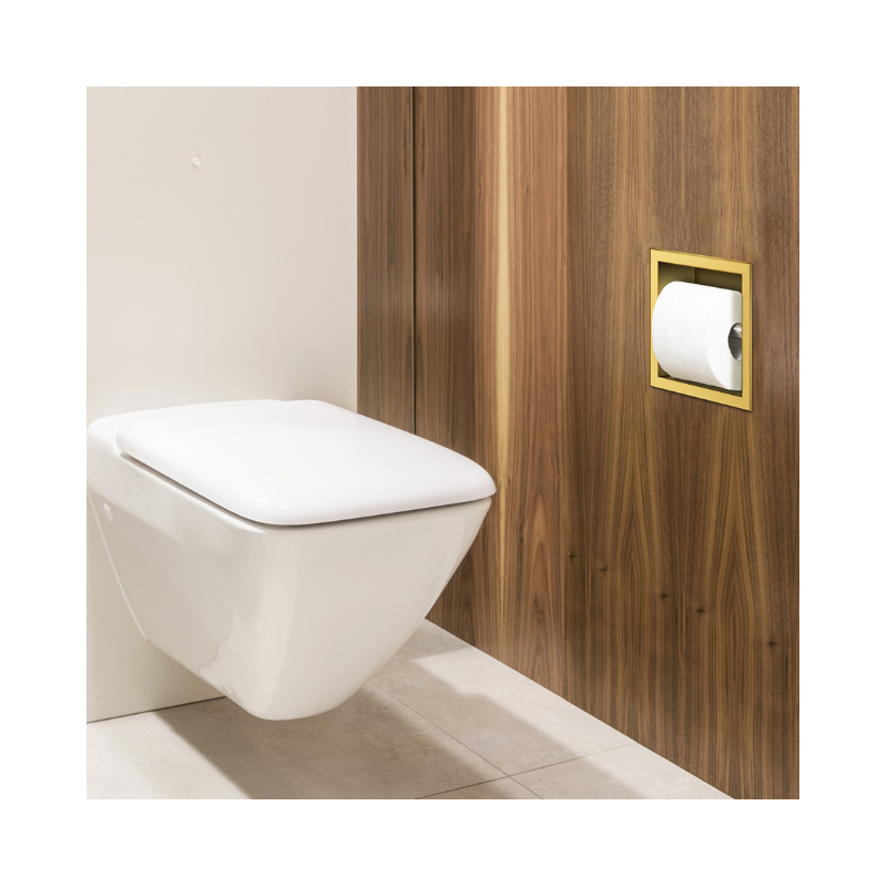 WALL-BOX PAPER 1 Gold - Podajnik papieru złoty