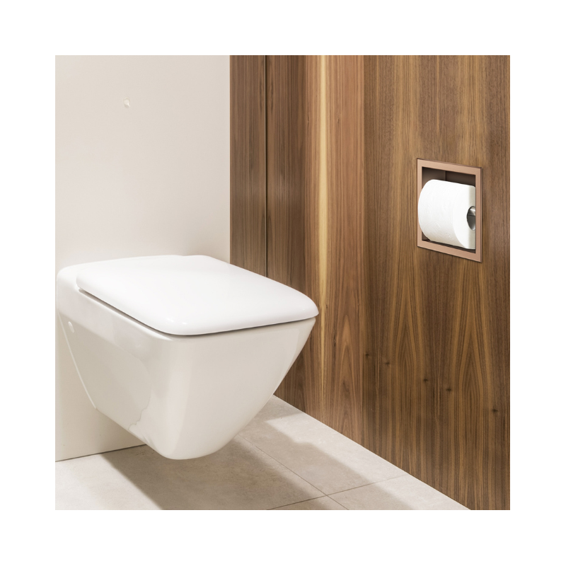 WALL-BOX PAPER 1 Copper - Podajnik papieru miedziany