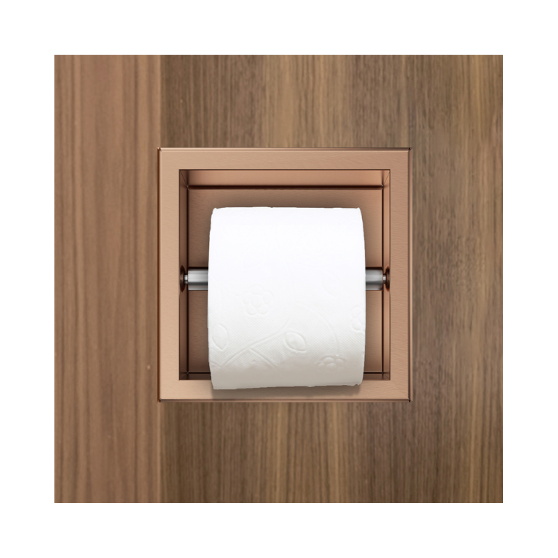 WALL-BOX PAPER 1 Copper - Podajnik papieru miedziany
