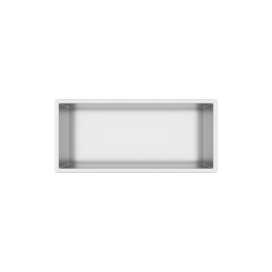 WALL-BOX ONE Inox Półka wnękowa ze stali nierdzewnej 45x20x10 cm