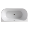 Wanna wolnostojąca przyścienna VIVA WHITE - 150 x 75 cm
