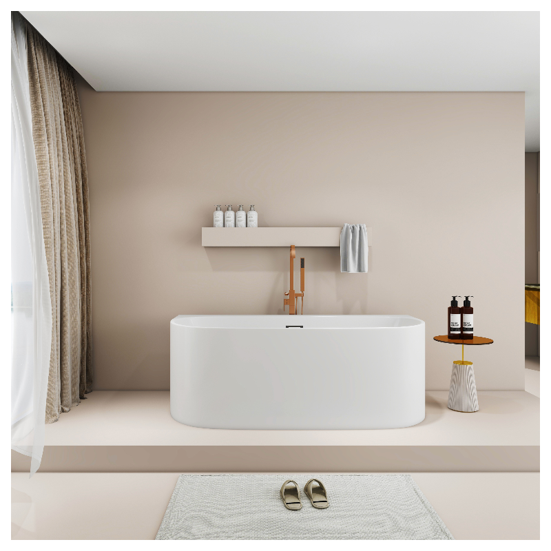 Wanna wolnostojąca przyścienna VIVA WHITE - 160 x 75 cm