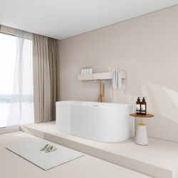 Wanna wolnostojąca przyścienna VIVA WHITE - 170 x 80 cm