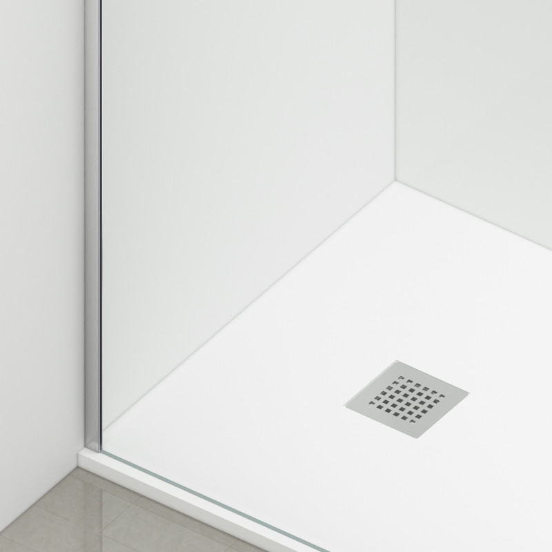 Ścianka prysznicowa Beira 50 x 200 cm transparentna 8 mm chrom