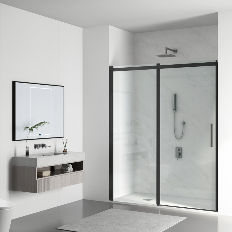 Drzwi prysznicowe rozsuwane Porta - BLACK 120 cm