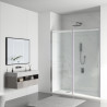 Drzwi prysznicowe rozsuwane Porta - CHROME 100 cm