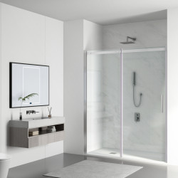 Drzwi prysznicowe rozsuwane Porta - CHROME 120 cm