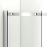 Drzwi prysznicowe rozsuwane Porta - CHROME 110 cm