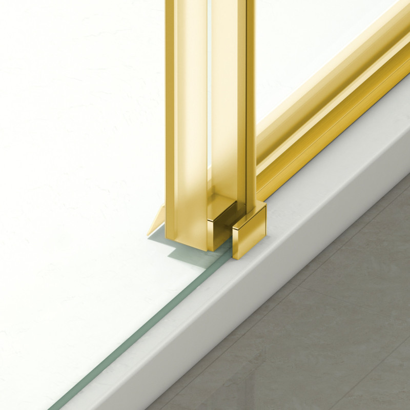 Drzwi prysznicowe rozsuwane Porta - GOLD 120 cm