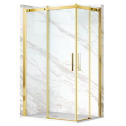 Kabina prysznicowa rozsuwana Rio - ZŁOTY 100x100 cm