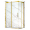 Kabina prysznicowa rozsuwana Rio - ZŁOTY 100x100 cm