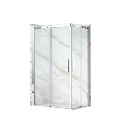 Kabina prysznicowa rozsuwana Rio - CHROM 80x100 cm