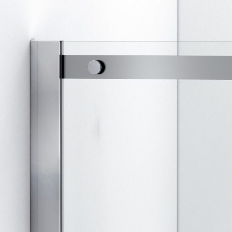 Kabina prysznicowa rozsuwana Rio - CHROM 90x90 cm