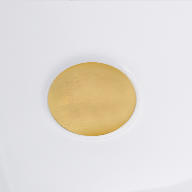 Wanna wolnostojąca narożna prawa AVOLA z pokrywką GOLD - 170 x 80 cm