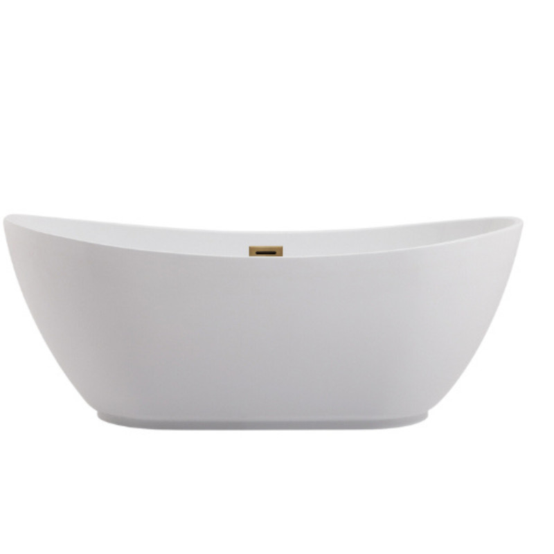 Wanna wolnostojąca PARMA z pokrywką GOLD - 170 x 72 cm