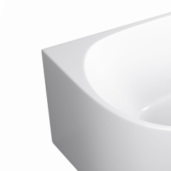 Wanna wolnostojąca narożna prawa AVOLA z pokrywką GOLD - 170 x 80 cm