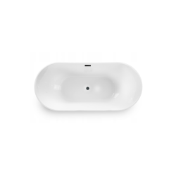 Wanna wolnostojąca PARMA z pokrywką BLACK - 170 x 72 cm