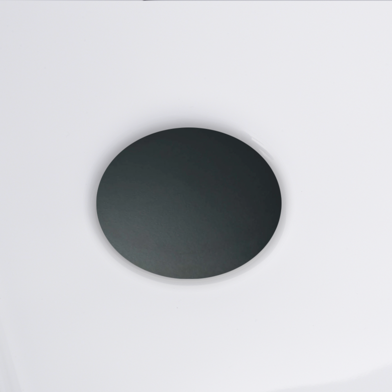 Wanna wolnostojąca ROMA z pokrywką BLACK - 170 x 80 cm