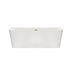 Wanna wolnostojąca ROMA z pokrywką GOLD  - 170 x 80 cm