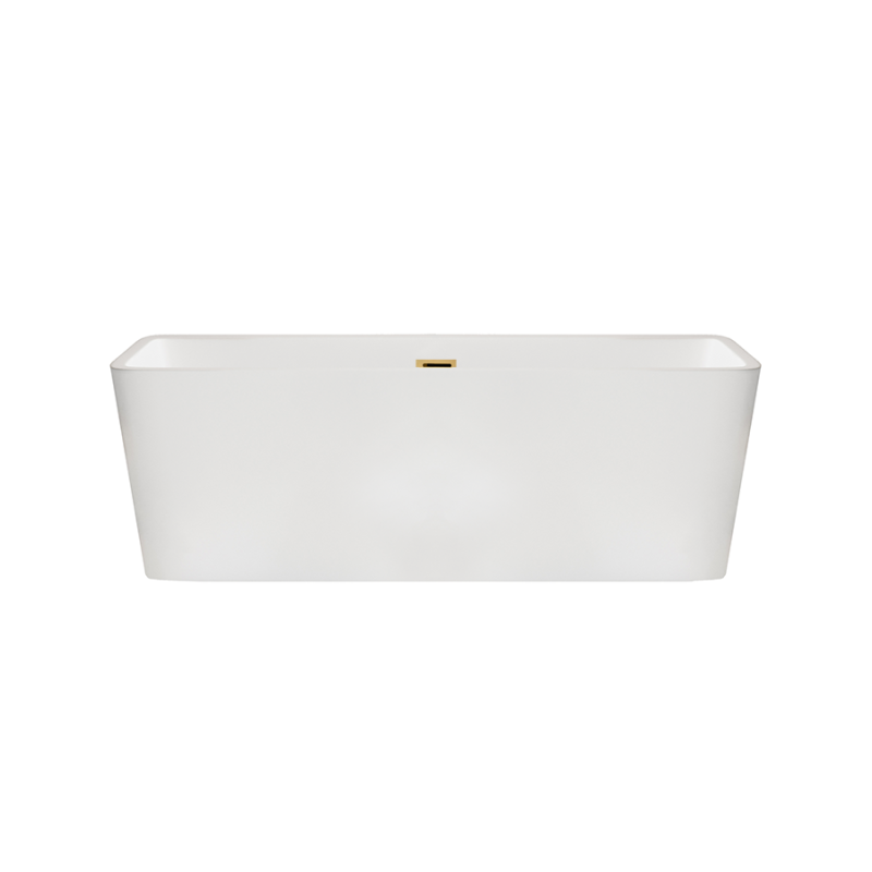 Wanna wolnostojąca ROMA z pokrywką GOLD  - 170 x 80 cm