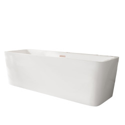 Wanna wolnostojąca ROMA z pokrywką COPPER - 170 x 80 cm