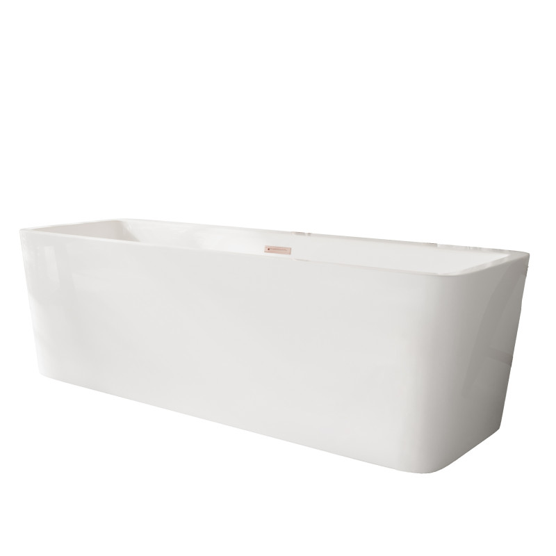 Wanna wolnostojąca ROMA z pokrywką COPPER - 170 x 80 cm