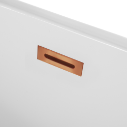 Wanna wolnostojąca ROMA z pokrywką COPPER - 170 x 80 cm