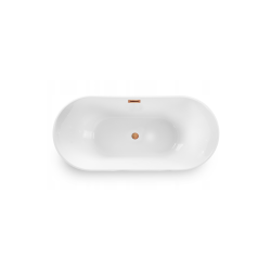 Wanna wolnostojąca PARMA z pokrywką COPPER - 170 x 72 cm