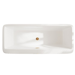 Wanna wolnostojąca ROMA z pokrywką COPPER - 170 x 80 cm