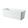 Wanna wolnostojąca ROMA z pokrywką WHITE  - 170 x 80 cm