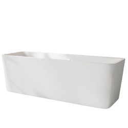 Wanna wolnostojąca ROMA z pokrywką WHITE  - 170 x 80 cm