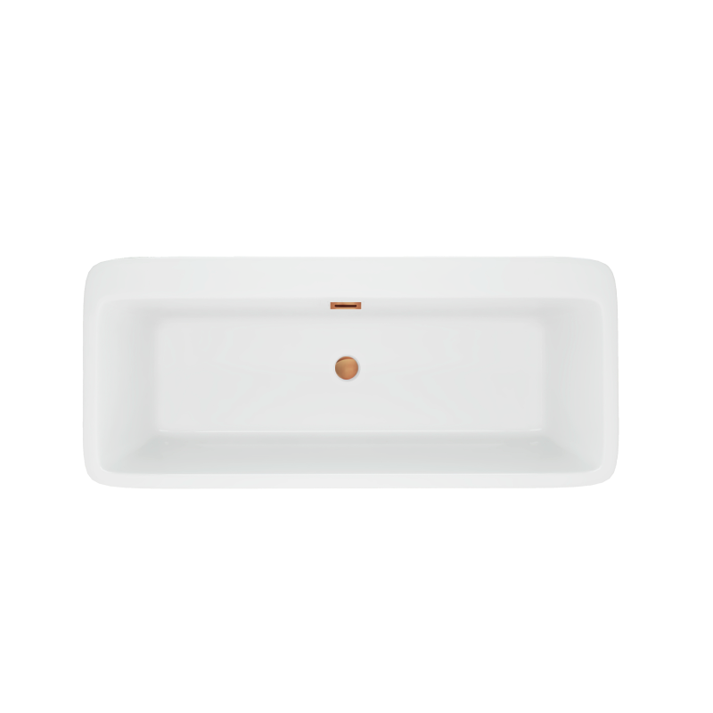 Wanna wolnostojąca ROMA z pokrywką COPPER - 170 x 80 cm