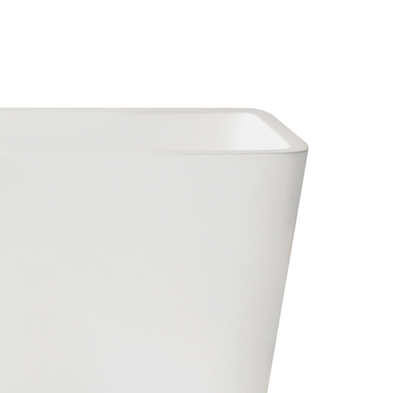 Wanna wolnostojąca ROMA z pokrywką WHITE  - 170 x 80 cm